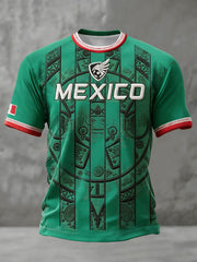 Camiseta estampada México Football Lover para hombre