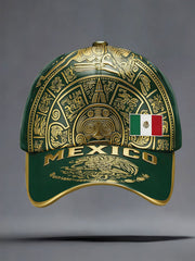 Sombrero impreso amante unisex del fútbol de México