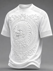 Mexican Aztec Totem Art Print Camiseta
