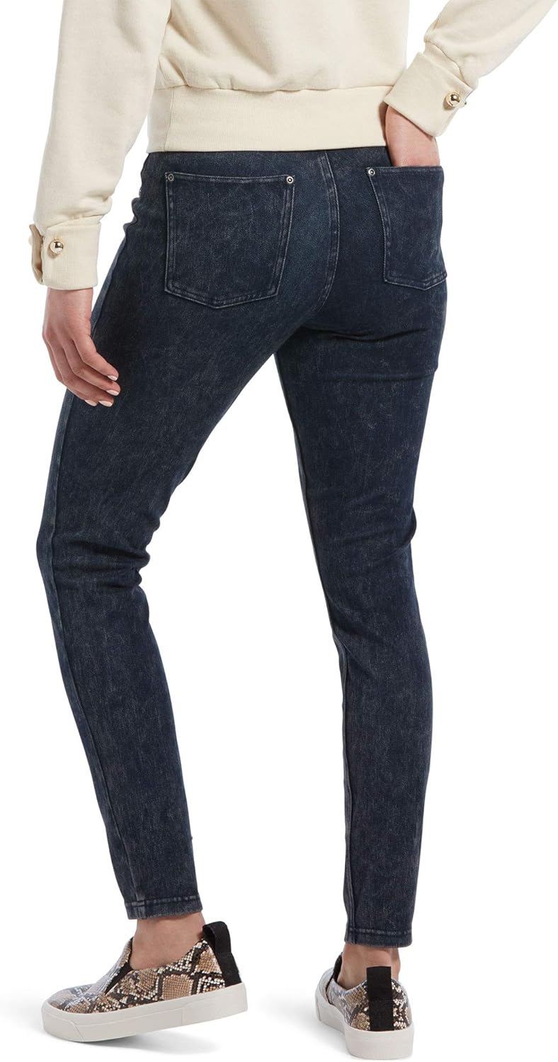 HUE - Leggings de Mezclilla Ultra Suaves de Cintura Alta para Mujer