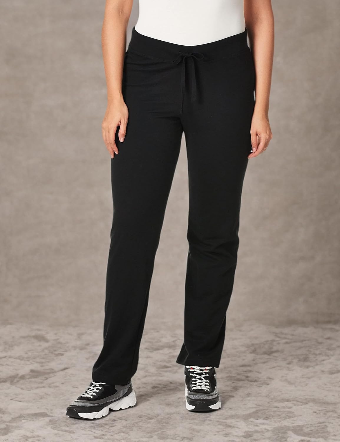 Hanes Pantalón de Rizo francés PantalonesMujer