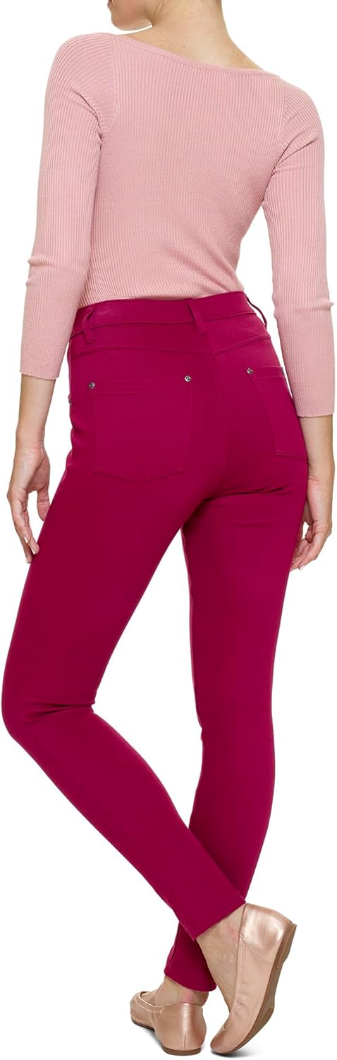 HUE - Leggings de Mezclilla Ultra Suaves de Cintura Alta para Mujer