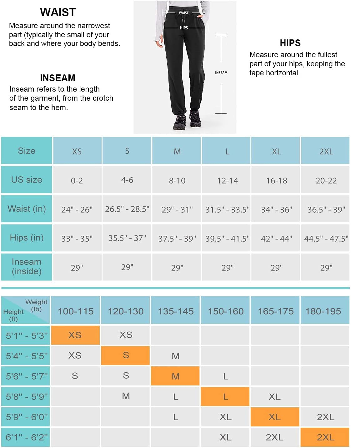 BALEAF - Pantalones de vestir de yoga para mujer, de 29 pulgadas/31 pulgadas, elásticos, pantalones de trabajo, informales, para negocios, pierna recta, corte de bota, con bolsillos