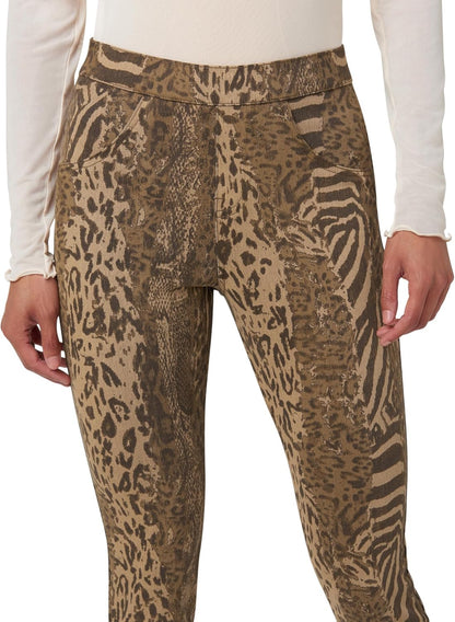 HUE - Leggings de Mezclilla Ultra Suaves de Cintura Alta para Mujer