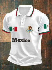 Polo México Football Lover Printed para hombre