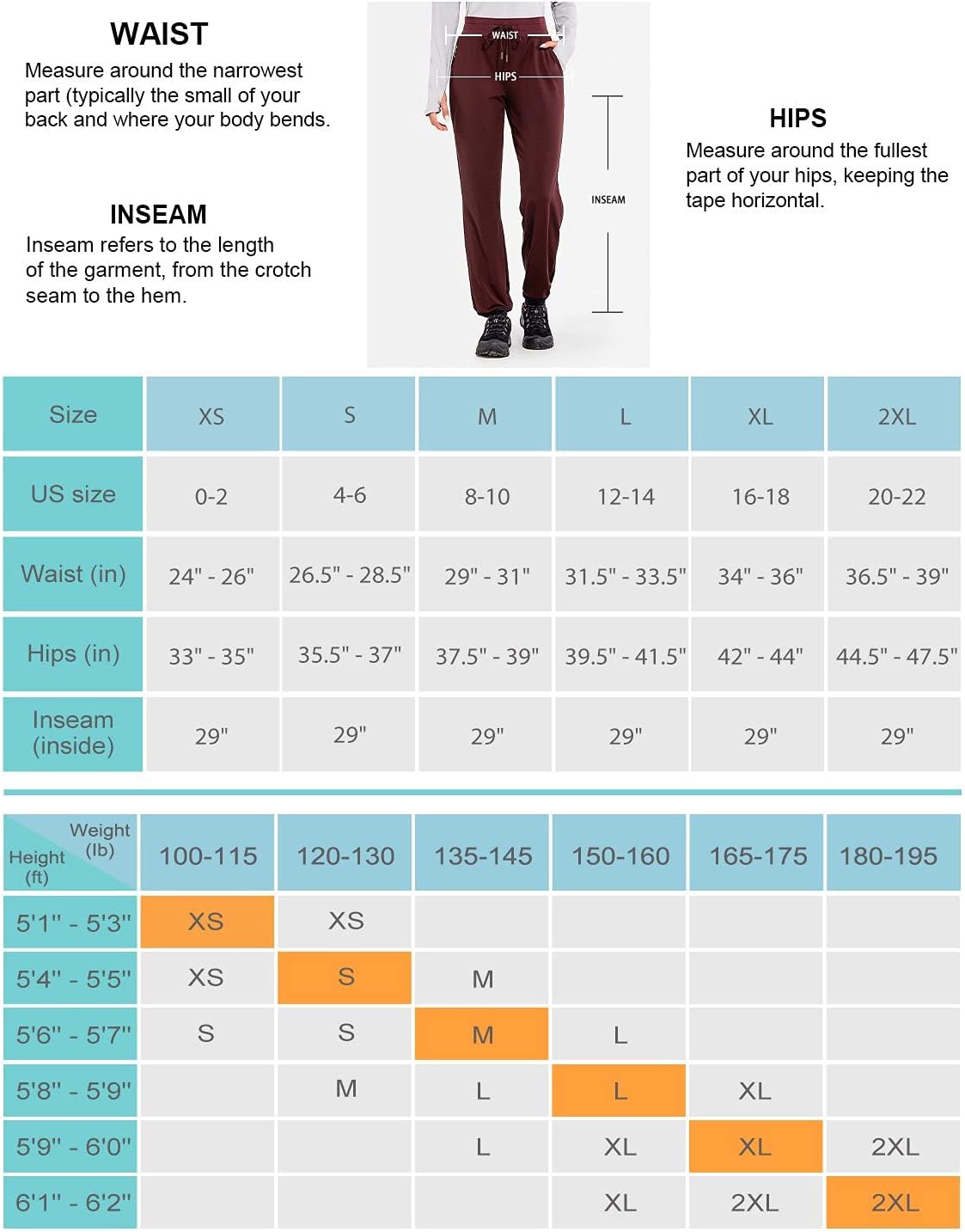 BALEAF - Pantalones de vestir de yoga para mujer, de 29 pulgadas/31 pulgadas, elásticos, pantalones de trabajo, informales, para negocios, pierna recta, corte de bota, con bolsillos