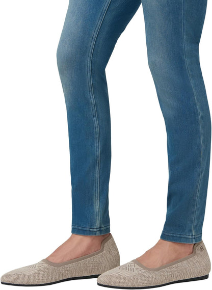 HUE - Leggings de Mezclilla Ultra Suaves de Cintura Alta para Mujer