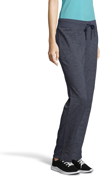 Hanes Pantalón de Rizo francés PantalonesMujer