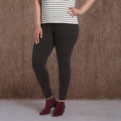 HUE - Leggings de Mezclilla Ultra Suaves de Cintura Alta para Mujer