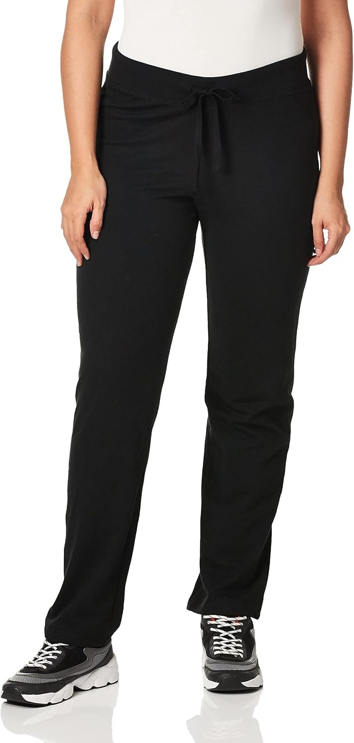 Hanes Pantalón de Rizo francés PantalonesMujer
