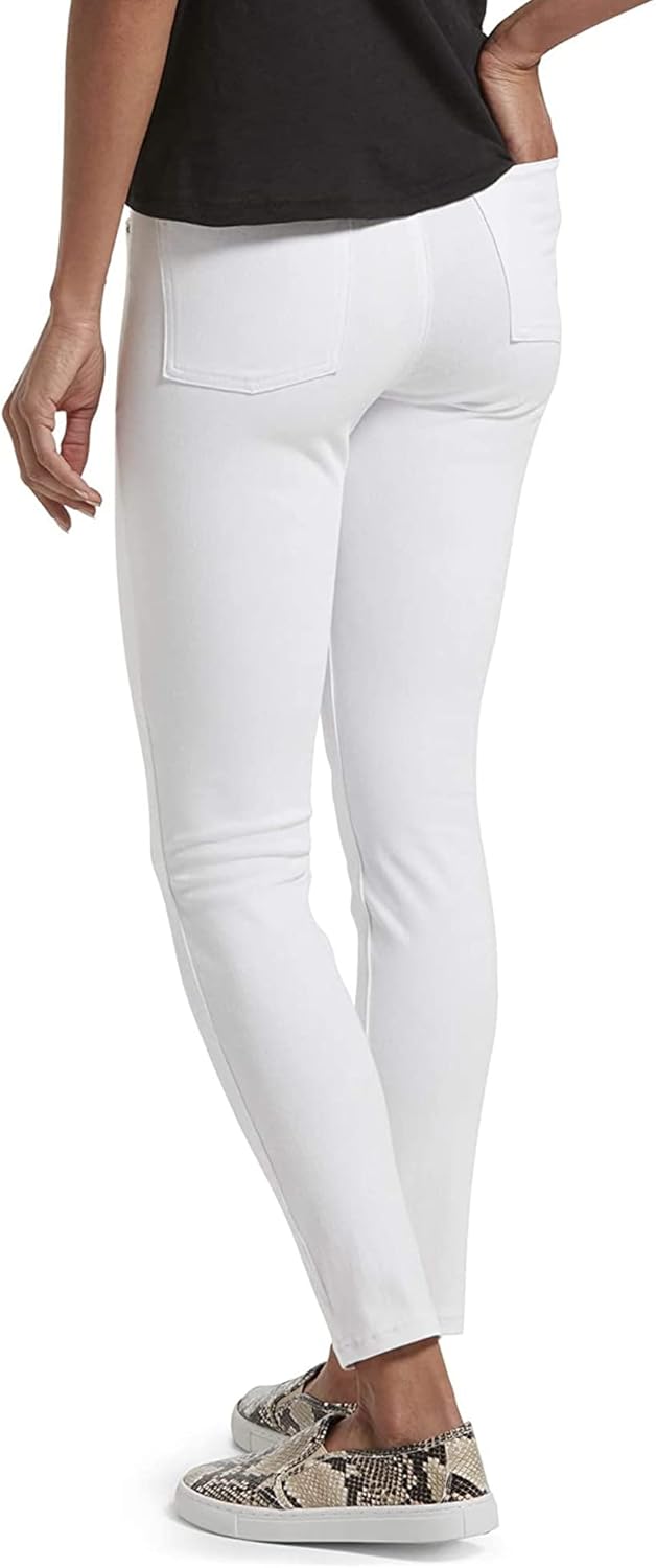 HUE - Leggings de Mezclilla Ultra Suaves de Cintura Alta para Mujer