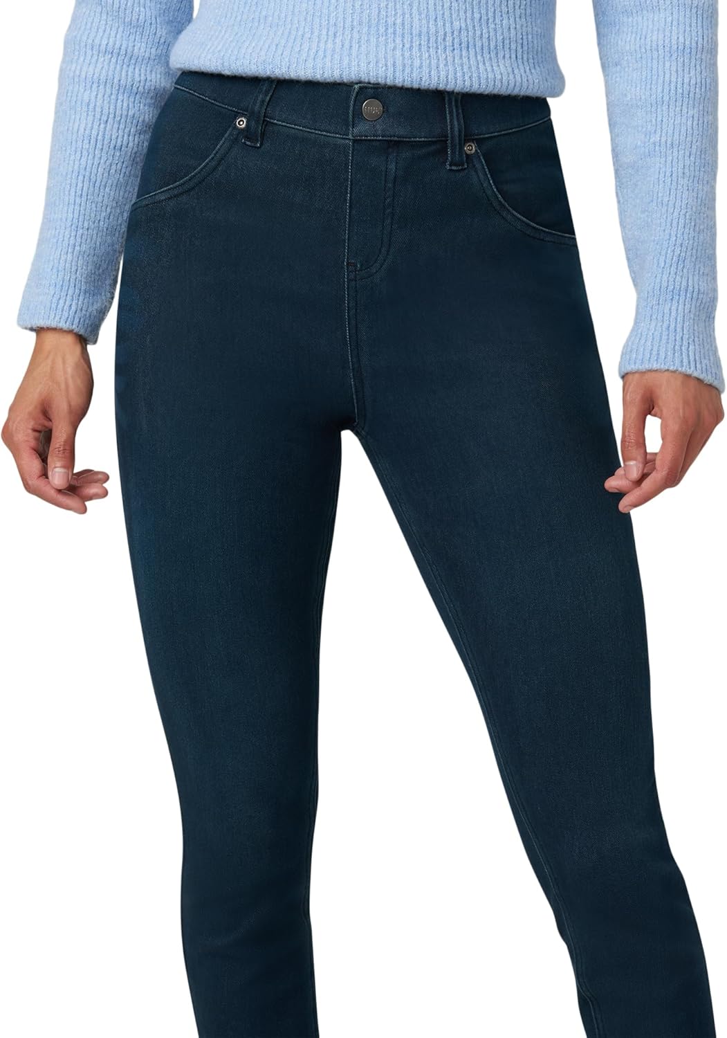HUE - Leggings de Mezclilla Ultra Suaves de Cintura Alta para Mujer