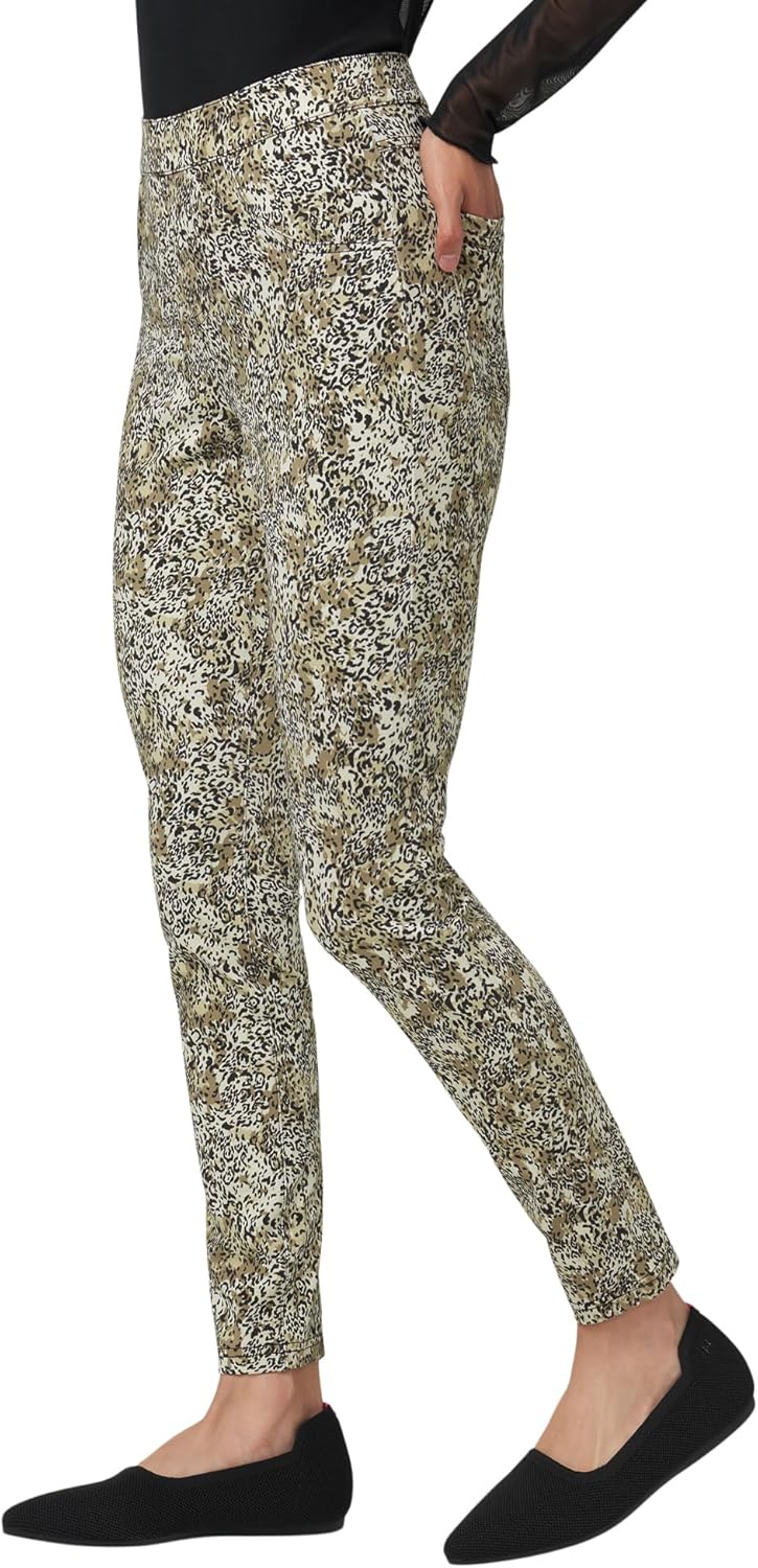 HUE - Leggings de Mezclilla Ultra Suaves de Cintura Alta para Mujer