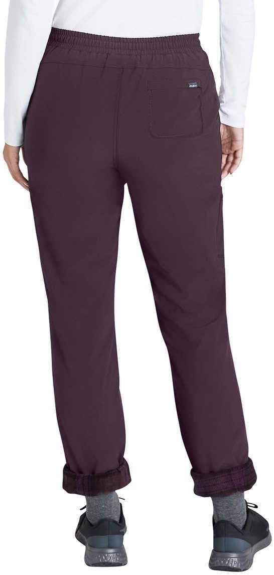Eddie Bauer - Pantalón polar elástico con forro polar para mujer