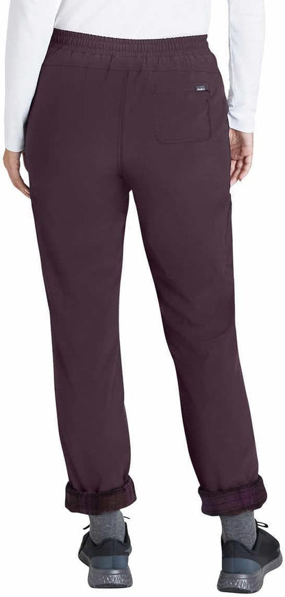Eddie Bauer - Pantalón polar elástico con forro polar para mujer
