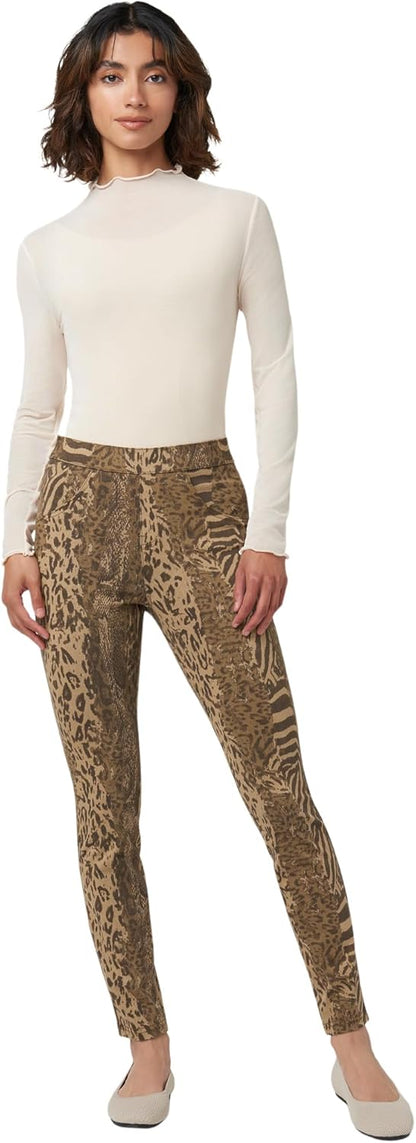 HUE - Leggings de Mezclilla Ultra Suaves de Cintura Alta para Mujer