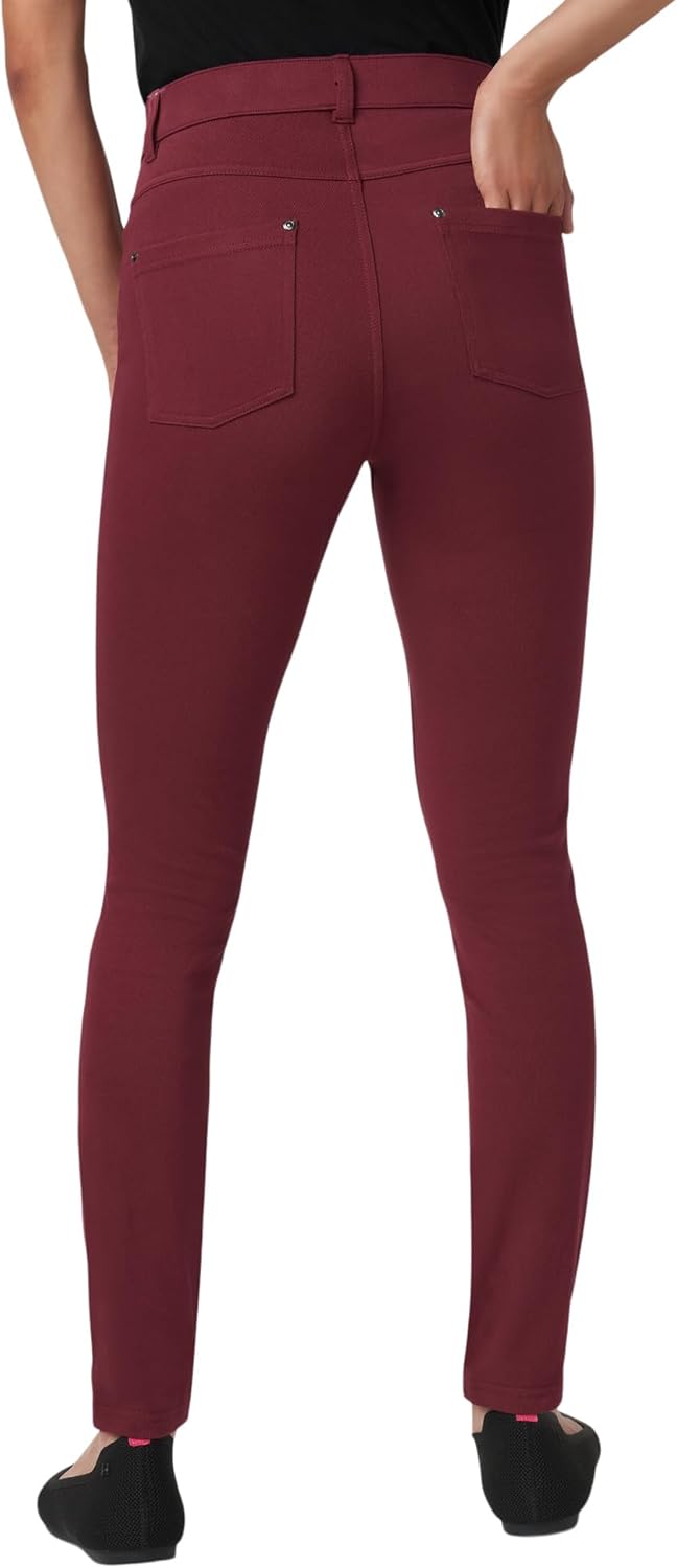 HUE - Leggings de Mezclilla Ultra Suaves de Cintura Alta para Mujer