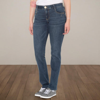 Democracy AB Solution Jeans de Pierna Recta para Mujer