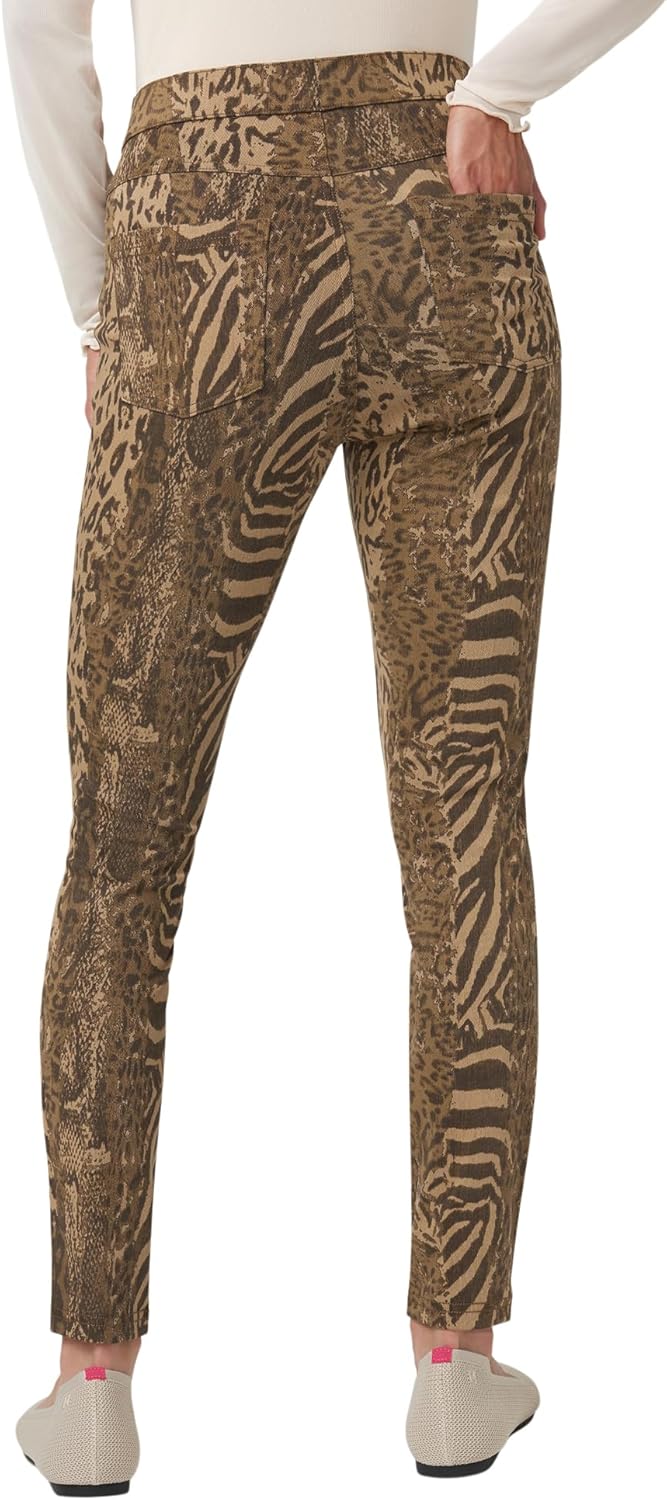 HUE - Leggings de Mezclilla Ultra Suaves de Cintura Alta para Mujer