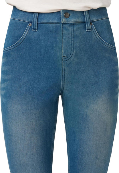 HUE - Leggings de Mezclilla Ultra Suaves de Cintura Alta para Mujer