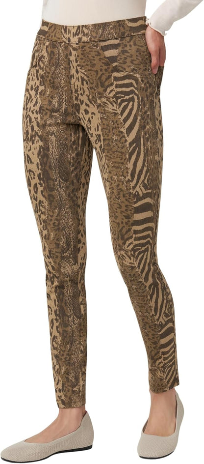 HUE - Leggings de Mezclilla Ultra Suaves de Cintura Alta para Mujer