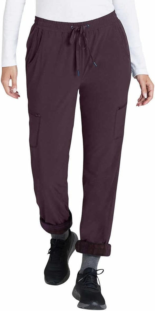 Eddie Bauer - Pantalón polar elástico con forro polar para mujer