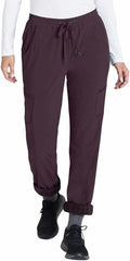Eddie Bauer - Pantalón polar elástico con forro polar para mujer