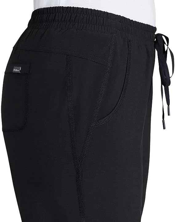 Eddie Bauer - Pantalón polar elástico con forro polar para mujer