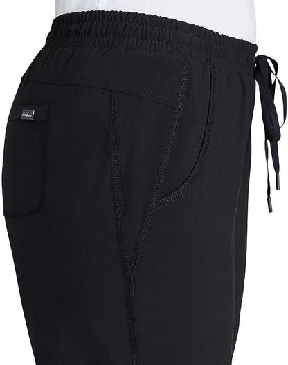Eddie Bauer - Pantalón polar elástico con forro polar para mujer