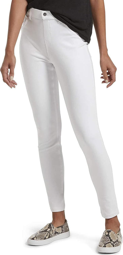 HUE - Leggings de Mezclilla Ultra Suaves de Cintura Alta para Mujer