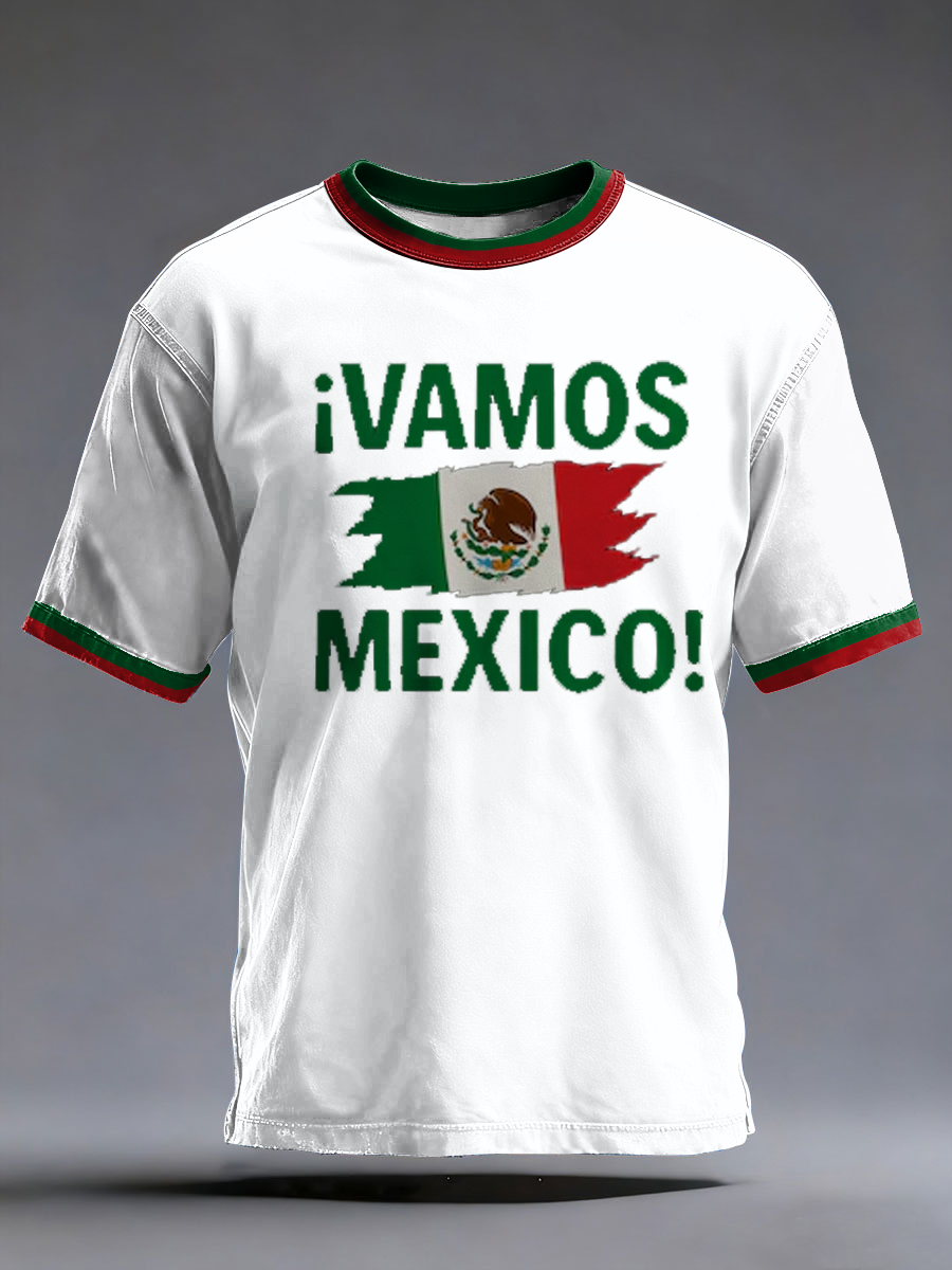 Camiseta manga corta México Football Lover Printed para hombre