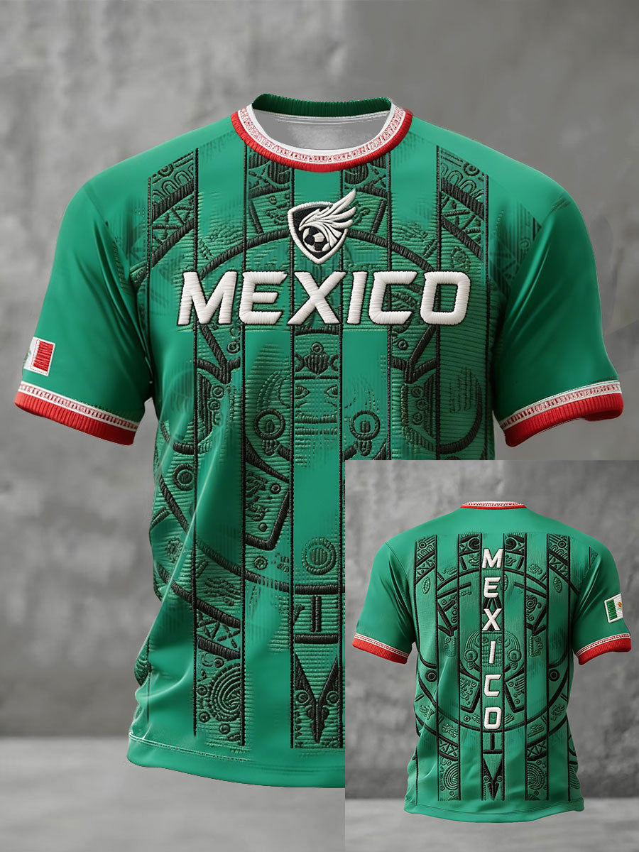 Camiseta estampada México Football Lover para hombre