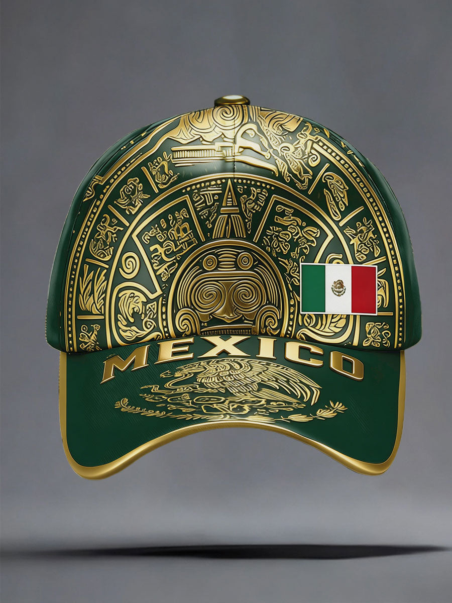 Sombrero impreso amante unisex del fútbol de México